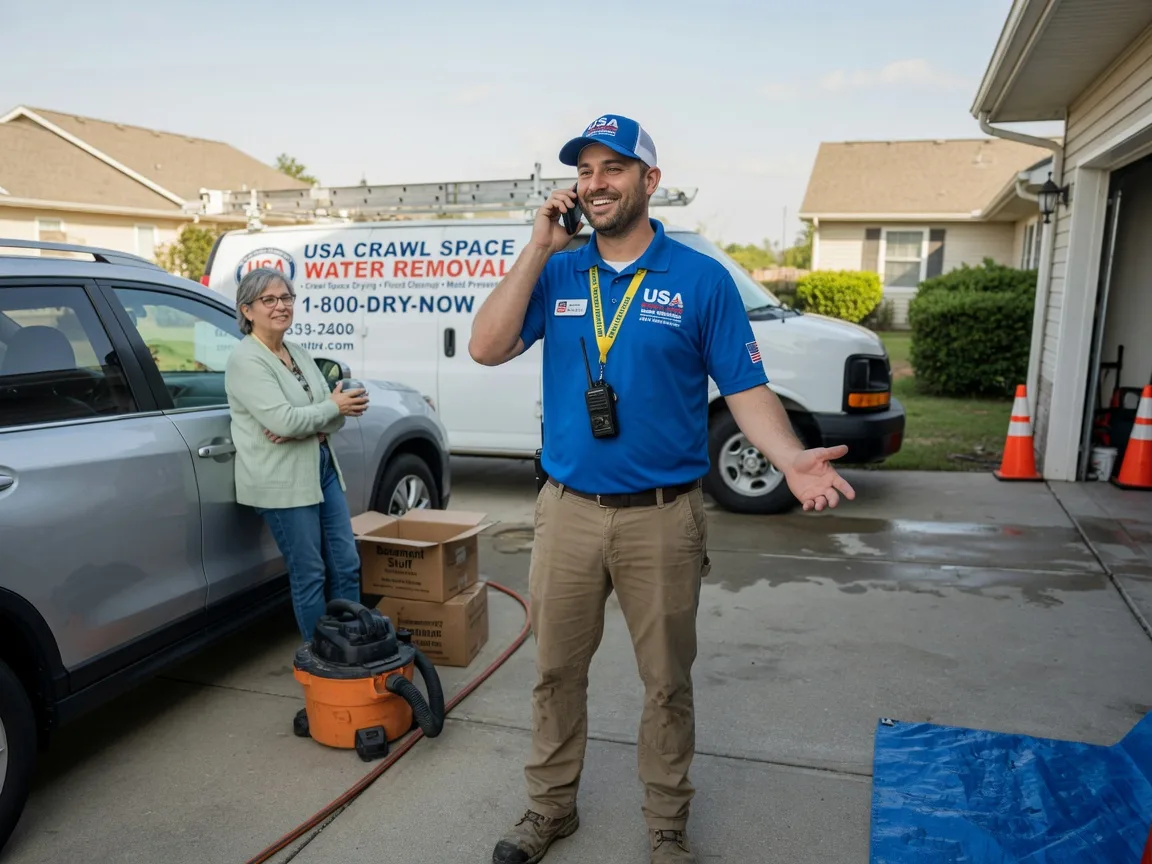 Crawl Space Water Removal Stevinson, CA FAQs